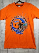 University Of Florida Gators 1996 Football National Champions T-Shirt Large VTG