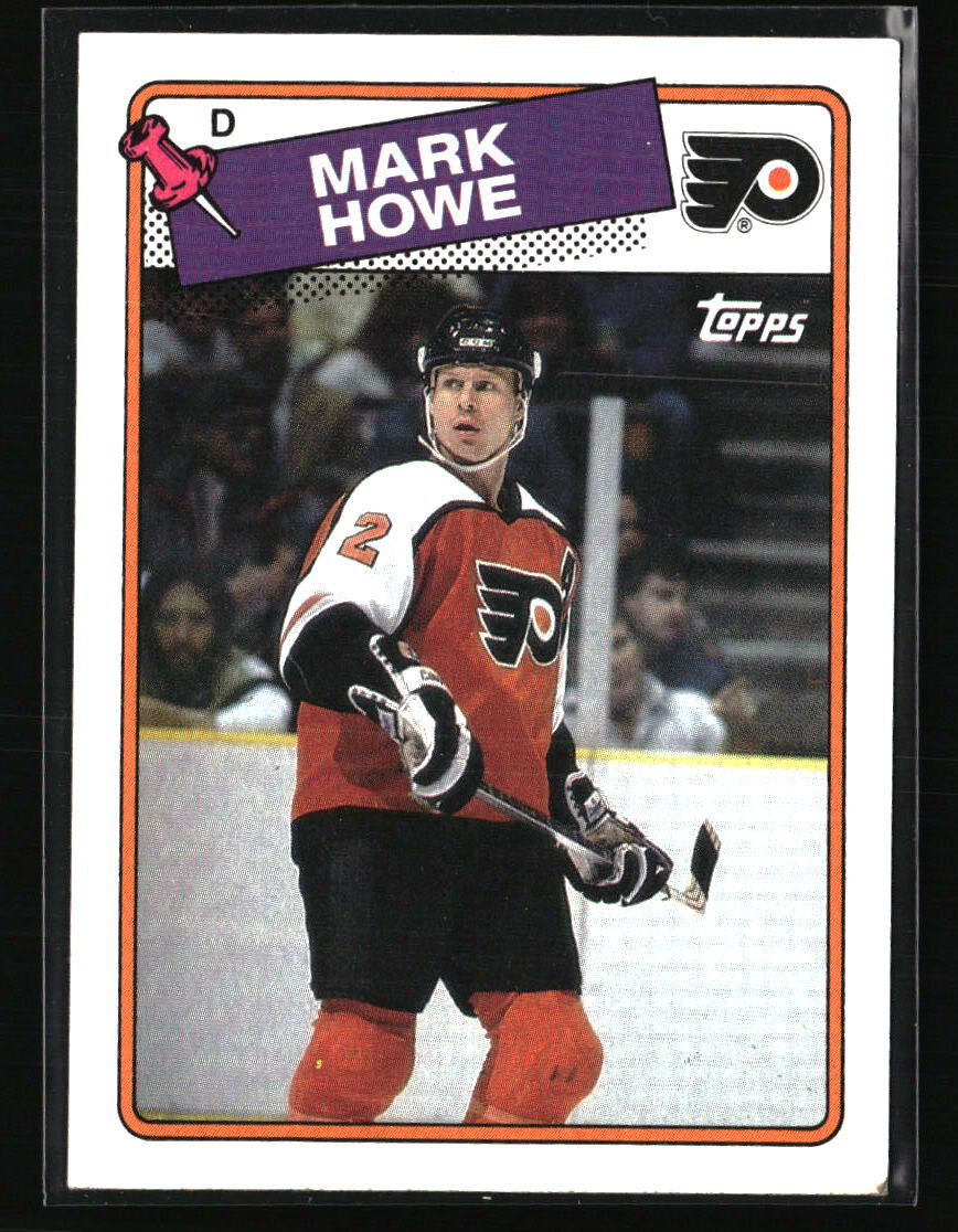 Mark Howe 1988 Topps #6  Hockey Card