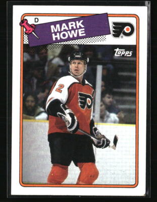 Mark Howe 1988 Topps #6  Hockey Card