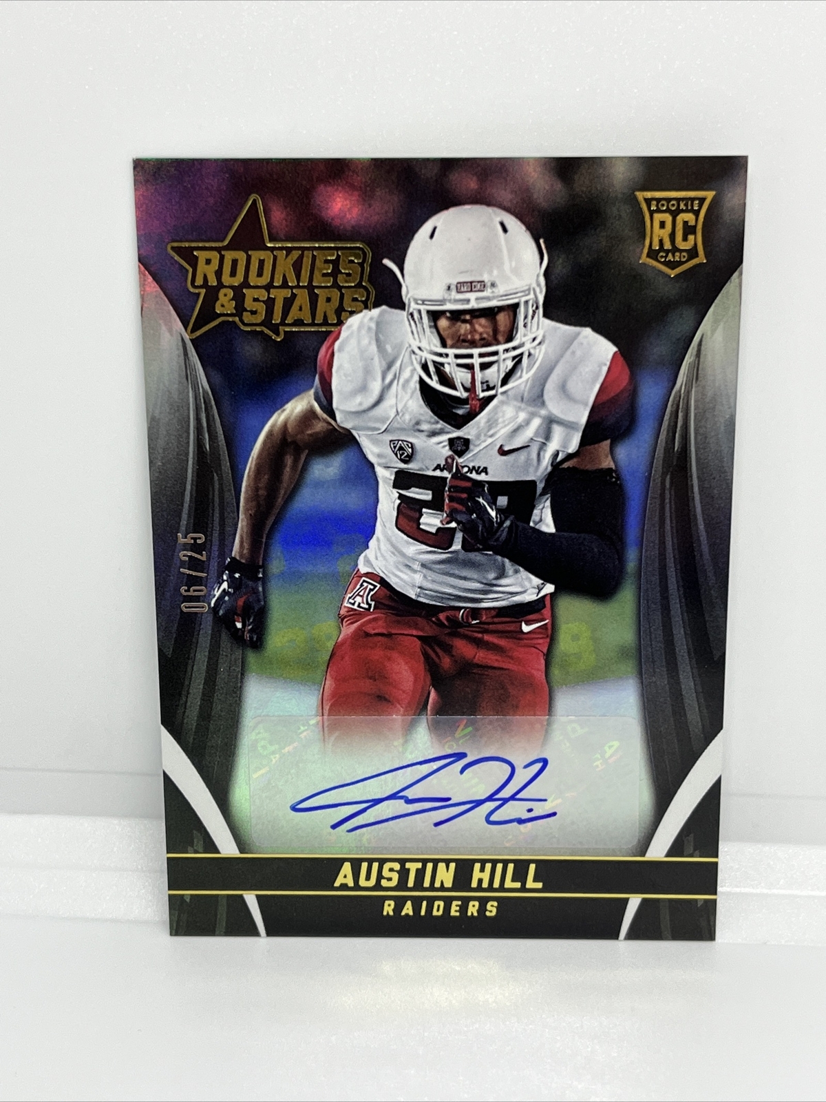 Austin Hill 2015 Rookies and Stars Longevity Jersey Number Signatures RS-AH 6/25