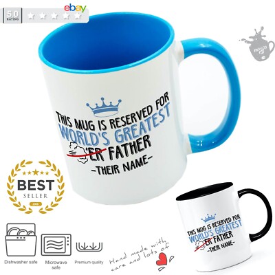 Vatertag Tasse PERSONALISIERT Diese Tasse ist reserviert für Worlds Greatest Farter