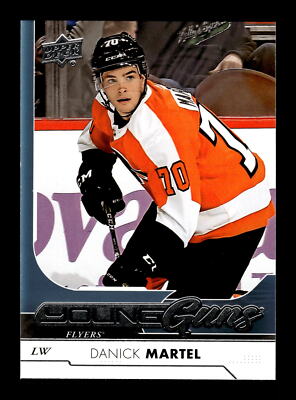 Danick Martel 2017-18 Upper Deck Hockey #498 Young Guns RC Philadelphia Flyers