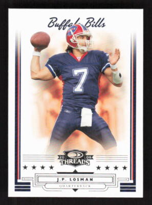 2006 Donruss Threads  #144 J.P. Losman  Buffalo Bills