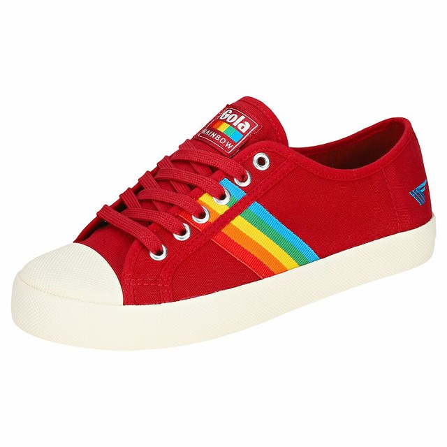 rainbow womens trainers