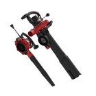12 Amp 3-in-1 Electric Handheld Leaf Blower Vacuum Mulcher Variable Speed 250Mph