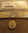 1963 D Roosevelt Dime  90% Silver Coin & Littleton Coin Envelope