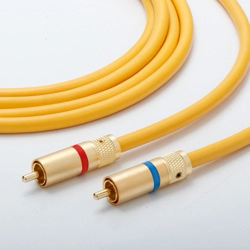 Van Den Hul Halogen Hi-END Audio RCA Cable Extend Signal Interconnect Cable New - Picture 11 of 14