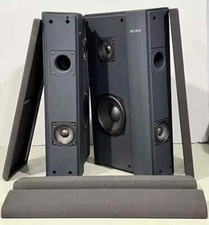 Sony Speakers Left  Right 19  Made in Taiwan Vintage 90s