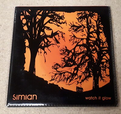Simian - Watch It Glow - CD 6-track EP (2000) ltd printed plastic wallet sleeve