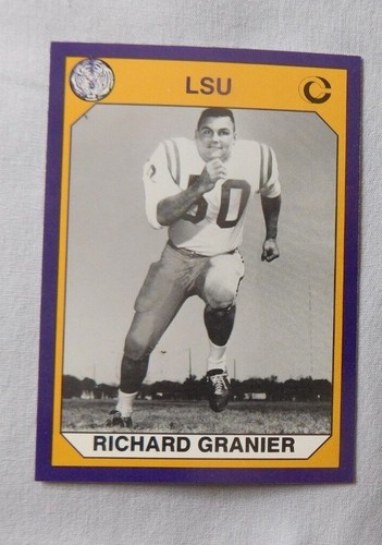1990 Collegiate Collection LSU Tigers Sports Card Pick one - Picture 46 of 201