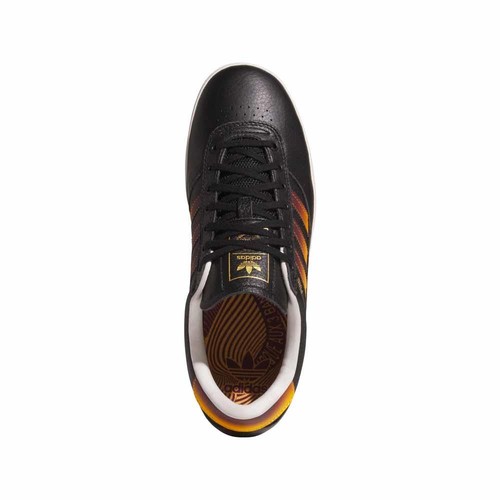 Scarpe da skateboard Adidas Puig Indoor Core nere ombra rosse crew gialle - Foto 5 di 8