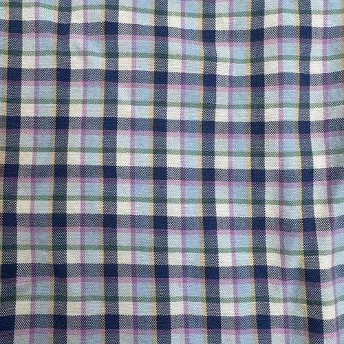 Vineyard Vines Shirt Boys XL/18 Blue Plaid Long Sleeve Button Down Whale Shirt - Picture 4 of 6