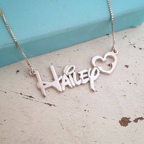 Disney Style Necklace Disney Font Name 