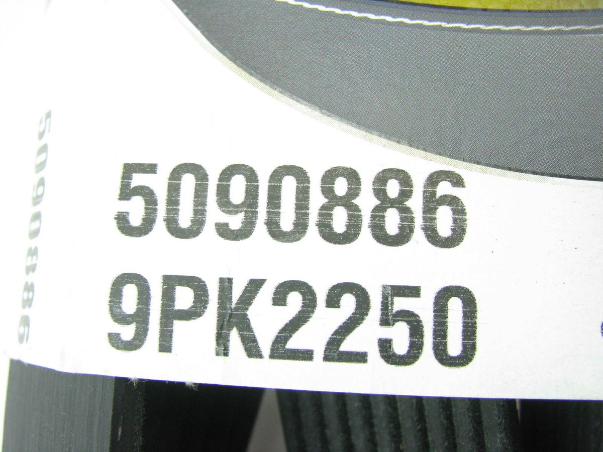 Dayco 5090886 Serpentine Drive Belt - 9PK2250, K090886 | eBay 