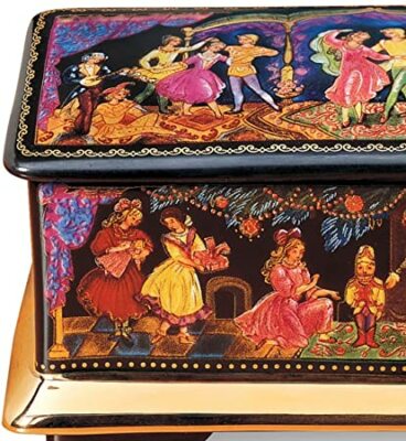 The Bradford Exchange Music Box: The Nutcracker Russian Ballet