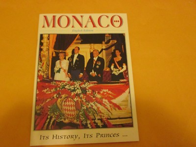 Monaco Its History, Its Princes..... Paperback Book New