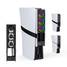 For PS5 Pro for PS5 Slim Cooling Fan External Fan Cooler Disc & Digital Edition