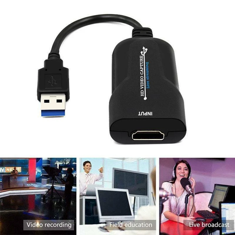 New HDMI to USB 3.0 Video Capture Card 4K 1080P 60fps Record For Live Streaming - Image 2 of 4