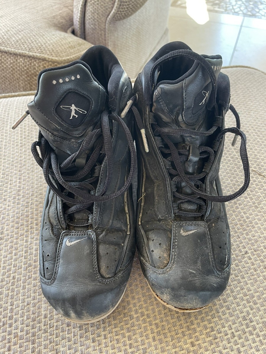 NIKE Ken GRIFFEY Jr G7 Baseball Cleats SHOES Men's 10 BLACK Rare