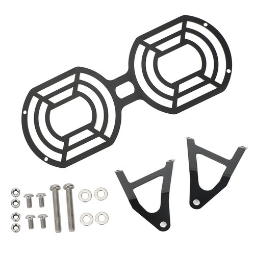 Headlight Guard Protector Cover Haddlamp Guard Black For Guzzi V85Tt 18-21 19 - Picture 3 of 12