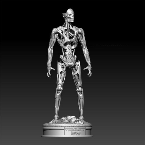 1/24 Terminator Rev-9 High Quality Resin Model Assembly Kit Unpainted