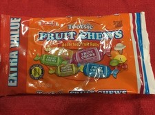 TOOTSIE Rolls FRUIT CHEWS Assorted Flavored Candy CHEWY ROLLS 5.83 oz