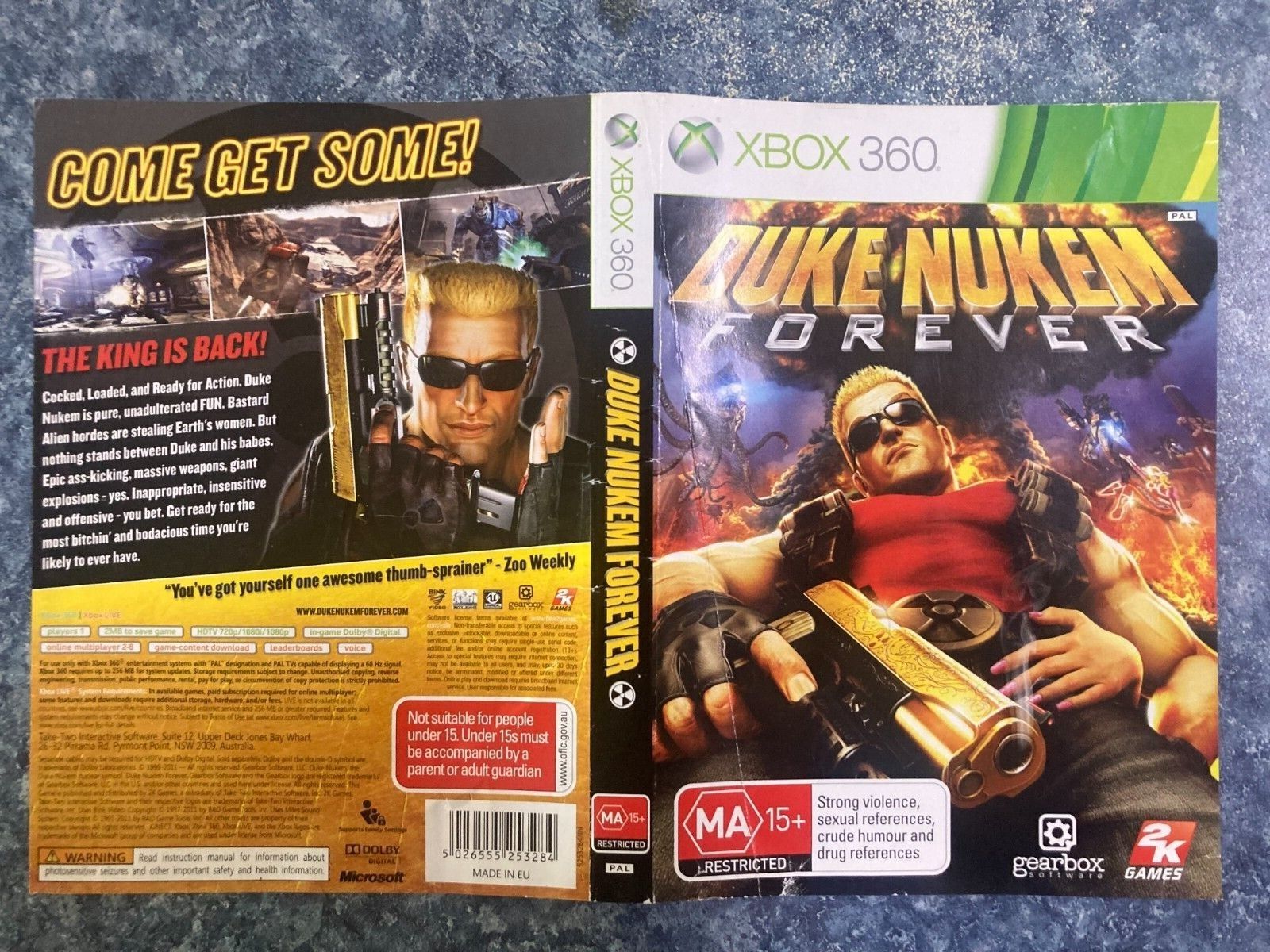 Jogo Xbox 360 Duke Nukem Forever - 2K Games - Gameteczone a melhor loja de  Games e Assistência Técnica do Brasil em SP