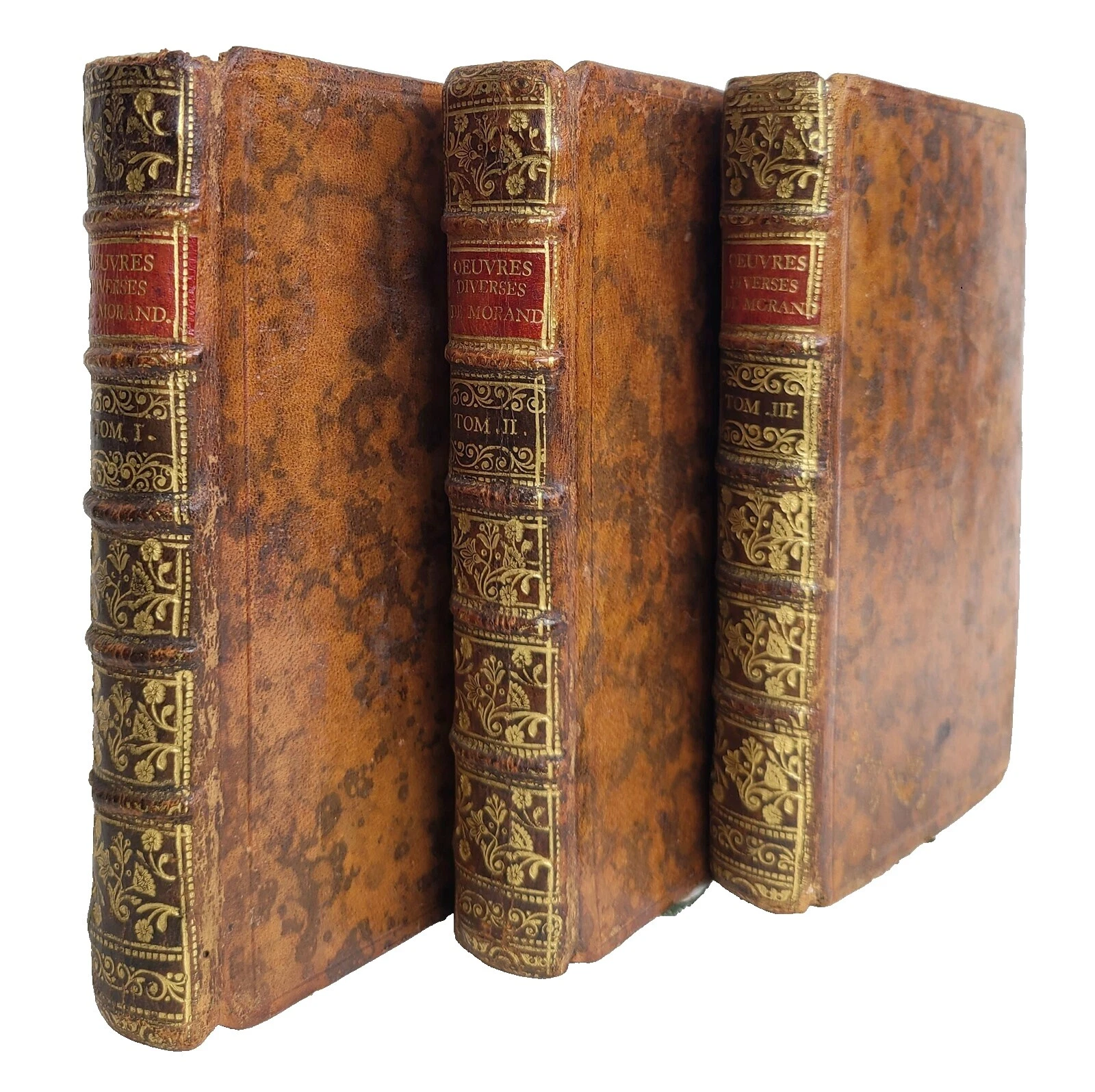 Leather Literature & Fiction Antiquarian & Collectible Books in French