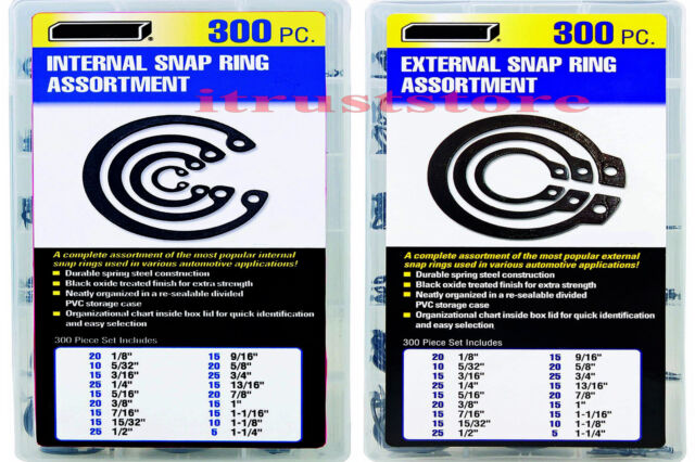 External Snap Ring Chart