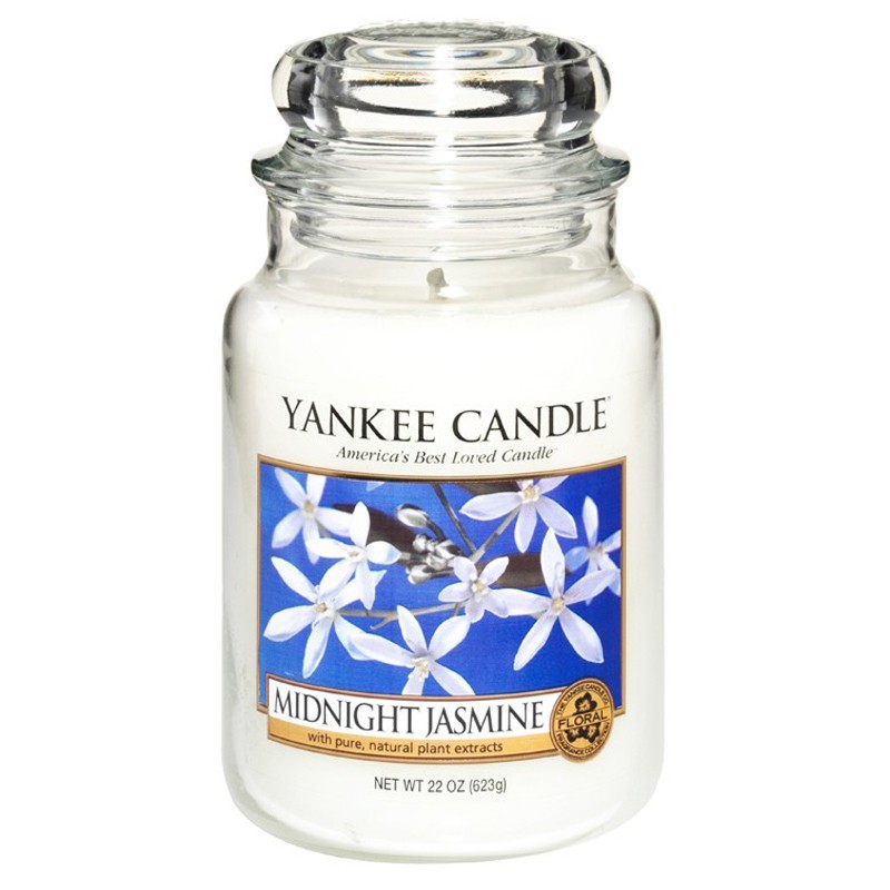 YANKEE CANDLE - Candela in Giara Grande Midnight Jasmine