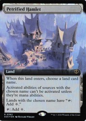 Petrified Hamlet (Extended Art) Foil - Secrets of Strixhaven
