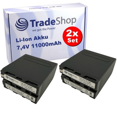 2x AKKU 11000mAh für APUTURE Amaran AL 528 160 H198 V-Screen V-1 V-2 VS-3 