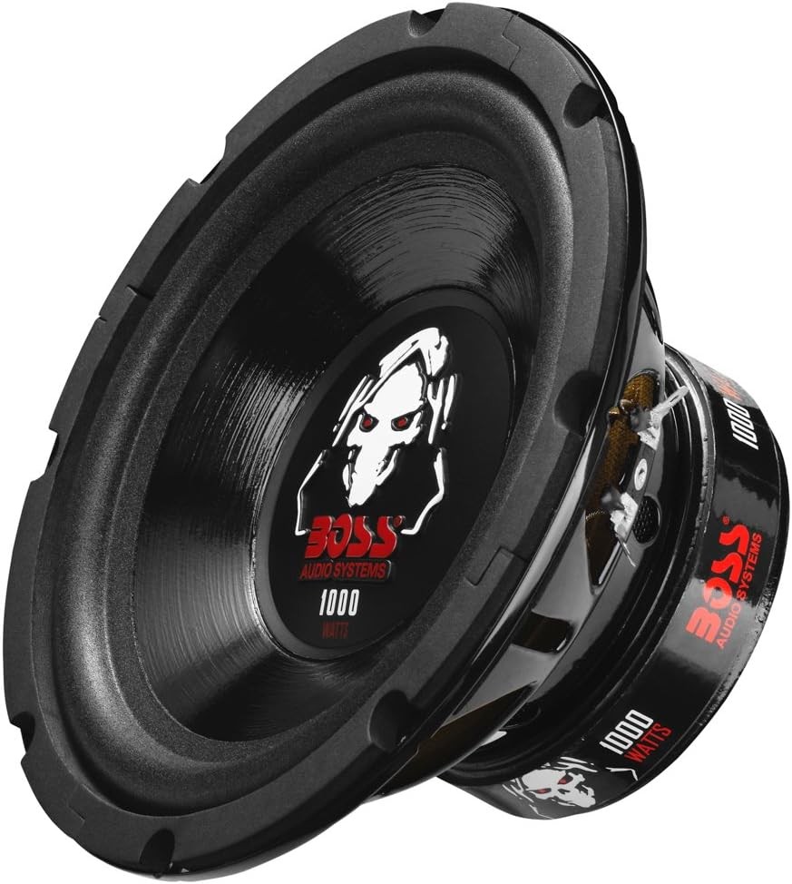 BOSS Audio Systems P80DVC Phantom Series 8 Inch Car Subwoofe