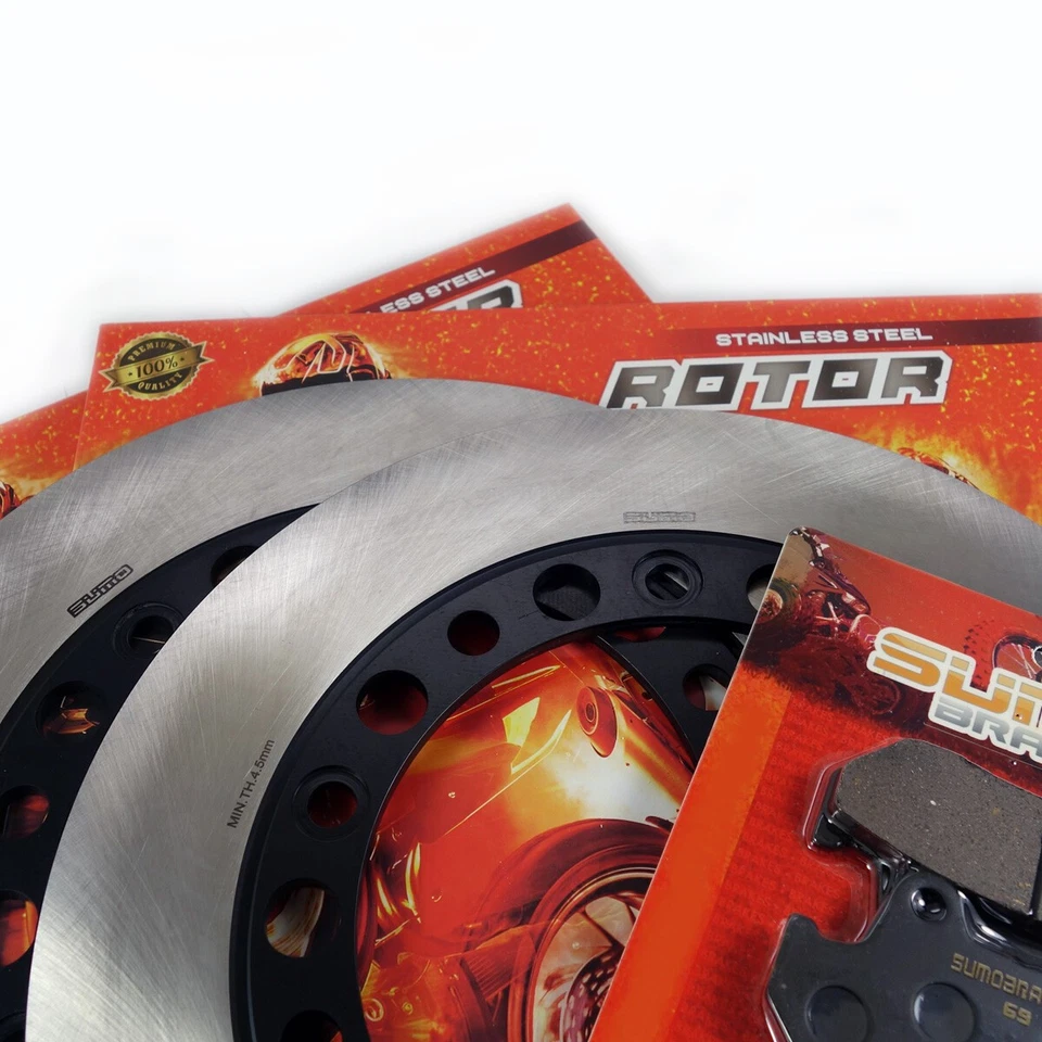 Front Brake Rotor+Pads For Honda Magna VF 750C V45 1982-1983 1100C V65, 83-86 - Image 4 of 4