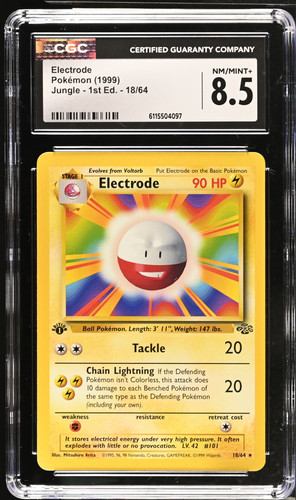 Electrode (1st Edition) graded CGC 8.5 for sale on eBay