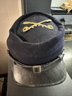 US Civil War Union Cavalry Kepi Crossed Sabers Wool Cap Medium