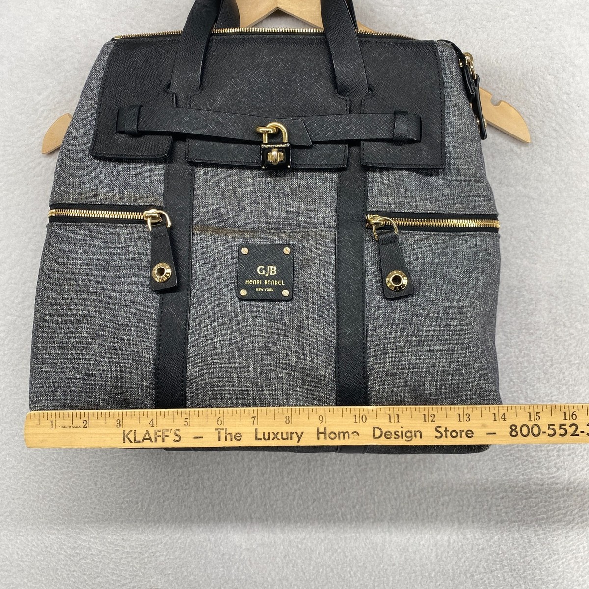 Henri Bendel Jetsetter Convertible Backpack Black Nylon Leather Wardrobe Staple 199. Henri Bendel JetSetter Backpack RARE · Whatnot: Shop  main image 2