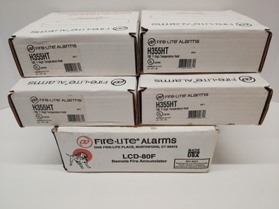 FIrE-LITe  ALarms by Honeywell - 4x H355HT with LCD-80F Annunciator - GREAT DEAL