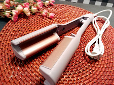 Waver Curling Iron Hair Crimper 1.25" Ionic Wavy Hair Curler 4 Temp NOB