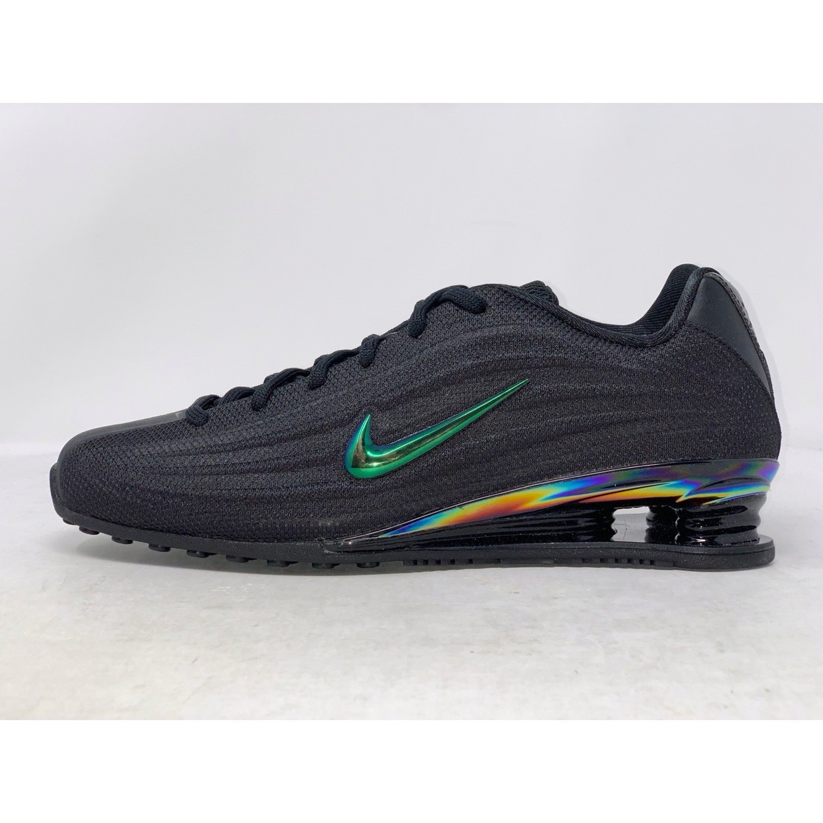Nike Shox Z 'Iridescent Holograph' Black Sneakers, Size 7 BNIB