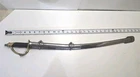 VINTAGE 28" long CIVIL WAR REPLICA CAVALRY SWORD w/BRASS HANDLE SABER & SHEATH
