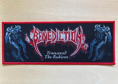BENEDICTION - Transcend The Rubicon - Woven Sew On Patch