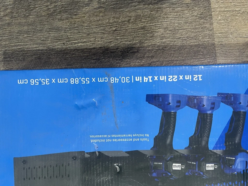 Organizador de herramientas eléctricas Kobalt con estación de carga 5105915 Foto 3 de 4