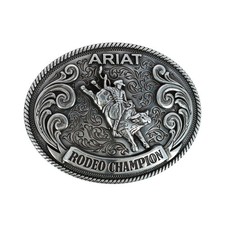 Ariat Children's Oval Rodeo Champion Edge Silver Buckle A36000