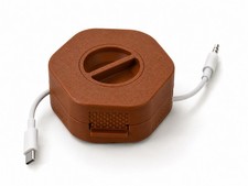 Portable Cable Organizer Storage Box for USB-C Lightning Charging Cables Travel