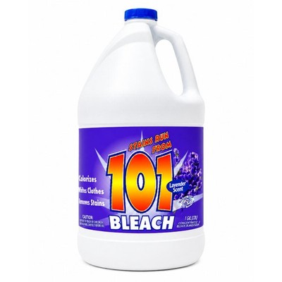 2x 101 Lavender Bleach 2% Liquid Cleaner Scented Home Bundle 1Gal
