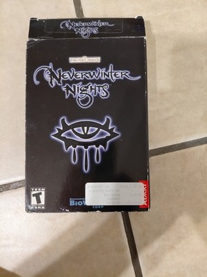 Neverwinter Nights PC CD-Rom Game - Manual, Map