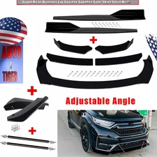 For Honda CR-V Front Bumper Lip Spoiler Body Kit Splitter Side Skirt