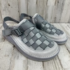 Chaco Canyon Woven Clog Cement Gray ChacoGrip Mens Size 10