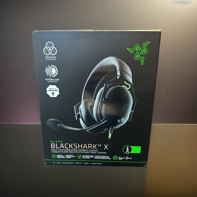 Razer Blackshark V2 X Black Over the Ear Pro Gaming Headset NEW Sealed